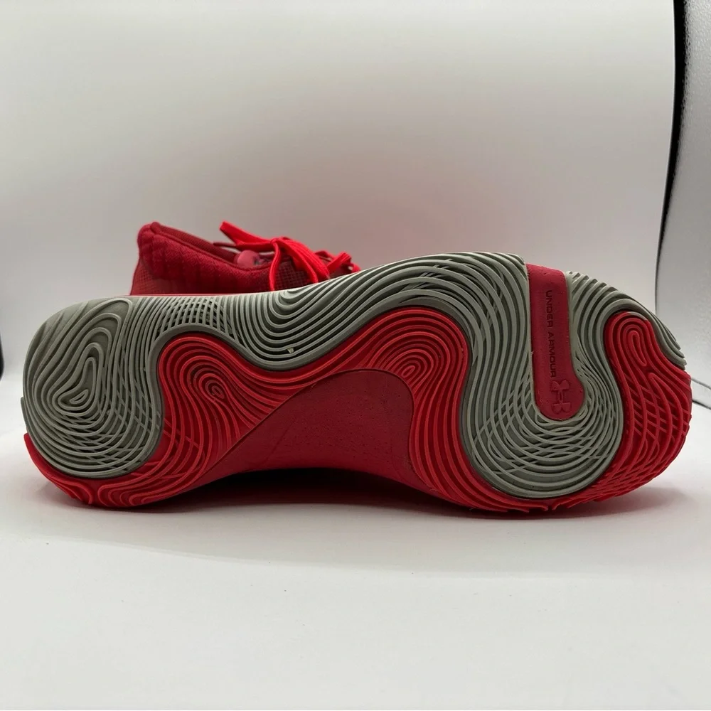 Under Armour Anatomix Spawn Red Men’s 3021263-603‎ Size 13 Basketball Shoes